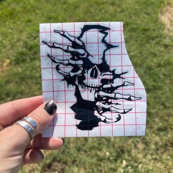 Skeleton Vinyl Decal - Picture 1 of 9